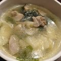 liarra's cooksnap of when they made 韓国料理ーわかめスープすいとん.