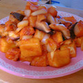 マンズ's cooksnap of when they made 酢豚風・厚揚げと野菜の甘酢炒め.