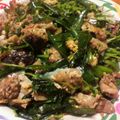 〜Pi＊To〜's cooksnap of when they made 豆苗と豆もやしのニラ玉オイマヨ炒め.