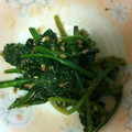 みーママさん★'s cooksnap of when they made ほうれん草のゴマ和え.