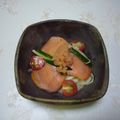 sakura_mochi's cooksnap of when they made スモークサーモンのマリネ・わさび風味.