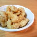 つちかな's cooksnap of when they made 鶏皮の甘酢あえ.