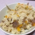 kashiwam's cooksnap of when they made ごぼうとしらすの炊き込みご飯.