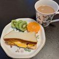 ほか弁ママ's cooksnap of when they made パンサンド☆ハムバージョン&卵バージョン.