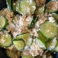 きゃろぽて's cooksnap of when they made 【絹ごし豆腐】きゅうりの白和え.