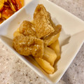 けちのしん's cooksnap of when they made 和惣菜＊ちくわぶと油揚げの煮物。.