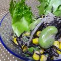 はむはむやみぃ's cooksnap of when they made ひじきとそら豆のサラダ.