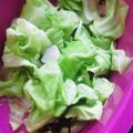 かぴーな's cooksnap of when they made ルクエで簡単☆キャベツと塩昆布だけ.