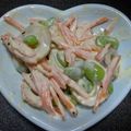 べっちゃんらっちゃん's cooksnap of when they made 枝豆のわさびマヨネーズサラダ.