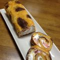 。＊華凛＊。's cooksnap of when they made キリン柄のキャラメルアップルロールケーキ.