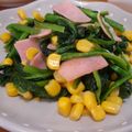 もこりこ's cooksnap of when they made ほうれん草とコーンのソテー.