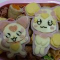 はるななうた's cooksnap of when they made スマイルプリキュア♡キャンディーキャラ弁.