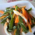 のじまさん's cooksnap of when they made にんじんピーマンのごまごま炒め☆.