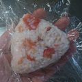 イシス女神's cooksnap of when they made ごまうめおにぎり.