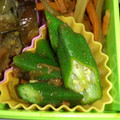 シトラすいか's cooksnap of when they made さっぱり♪オクラの梅干しの和え物.