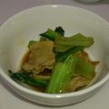 いちかお's cooksnap of when they made ＊小松菜と豚肉の炒めもの＊.