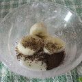 dorafan's cooksnap of when they made パラリ～．:*･ﾟバナナにコーヒー♬.