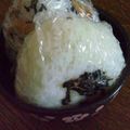 himeღ's cooksnap of when they made ❤クリームチーズ＆塩昆布❤おにぎりぃ.