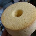 くるみなちょん☆'s cooksnap of when they made 紅茶のシフォンケーキ　１００均シフォン型.