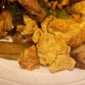 佐藤せつ子's cooksnap of when they made 豚肉とアスパラのふんわり卵炒め.