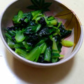 なべよっちゃん's cooksnap of when they made ごはんもりもり！小松菜とわかめの和え物.