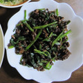 餅ころ's cooksnap of when they made *ほうれん草の挽肉炒め*.