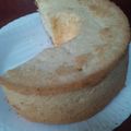 ロックコール's cooksnap of when they made テフロン加工でもok！簡単シフォンケーキ.