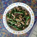 にゃこま's cooksnap of when they made いんげんとしめじのアンチョビソテー.