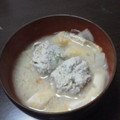 asahi1's cooksnap of when they made ふわっふわ☆いわしのつみれ.