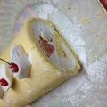 ゆーみんです's cooksnap of when they made ふんわりしっとり☆簡単！ロールケーキ♪.