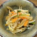shiori_nu's cooksnap of when they made もやしのポン酢あえ.