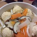 ｍｅｇ♪'s cooksnap of when they made あったまる～鶏だんごそば～.
