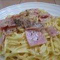 やまだはるか's cooksnap of when they made オレ流：生パスタでカルボナーラ.