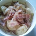 kazyue's cooksnap of when they made 塩麹でじゃがベーコン.