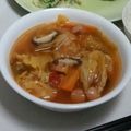 しあわせのき's cooksnap of when they made トマトコンソメスープ.