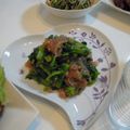 magu0111's cooksnap of when they made 菜の花とビンチョウマグロの和え物.