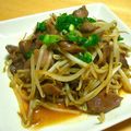 ママdeko's cooksnap of when they made 砂肝ともやしのピリ辛味噌炒め.