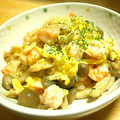 ママdeko's cooksnap of when they made 酒ツマ　むき海老とシメジの塩炒め.