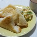 ゆりんこみるく's cooksnap of when they made 卵、砂糖なし！フレンチトースト風.