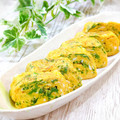 Satoco❋'s cooksnap of when they made ネギの卵焼き.