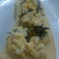 リナリコ's cooksnap of when they made 塩昆布入り卵サンド.