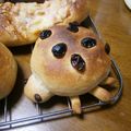 まあくんのおくさん's cooksnap of when they made てんとうむしパン☆クリーム入り♪.