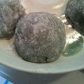 なーちゃんのママ's cooksnap of when they made 抹茶の生クリーム大福*.