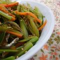 mmameco's cooksnap of when they made ∮じゃこ入り✰彡人参とセロリのきんぴら∮.