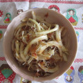 オリーブビーンズ's cooksnap of when they made 新玉ねぎとじゃこの鰹節和え.