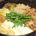 papikun's cooksnap of when they made 怪獣すき焼き.