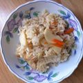 Faiza's cooksnap of when they made たけのこご飯.