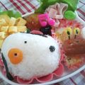 みんなのあねご's cooksnap of when they made キャラ弁*簡単♪リタとナントカ弁当.