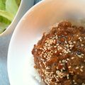 ▲▼ｍｉｋｉ's cooksnap of when they made シンプルになめたけごま納豆.