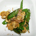 （くるる）'s cooksnap of when they made 絹さやと卵ふわっ簡単炒め.